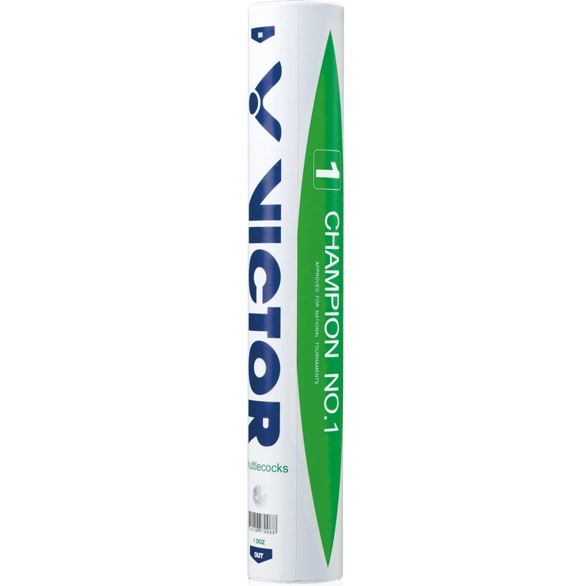 Victor Badmintonbälle Champion No.1 Naturfeder Weiss Dose 12er 1 Victor Badmintonbälle Champion No.1 Naturfeder Weiss Dose 12er