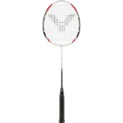 Victor Badmintonschläger ST1680 ITJ Stahl (115g, One-Peace-Optic) Weiss - Besaitet -