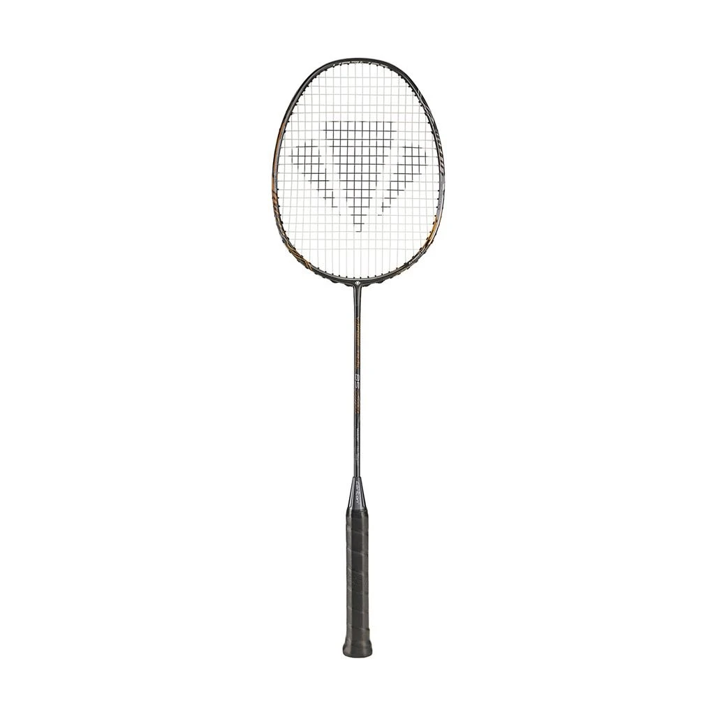 Carlton Badmintonschläger Vapour Trail 85 Sunstorm (85g/ausgewogen/mittel) Schwarz - Besaitet - 1 Carlton Badmintonschläger Vapour Trail 85 Sunstorm (85g/ausgewogen/mittel) Schwarz - Besaitet -