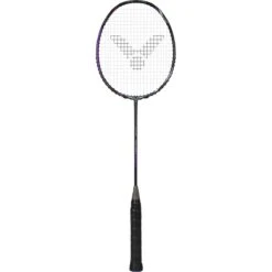 Victor Badmintonschläger Thruster Ryuga II J (kopflastig, Steif) Grau/violett - Unbesaitet -