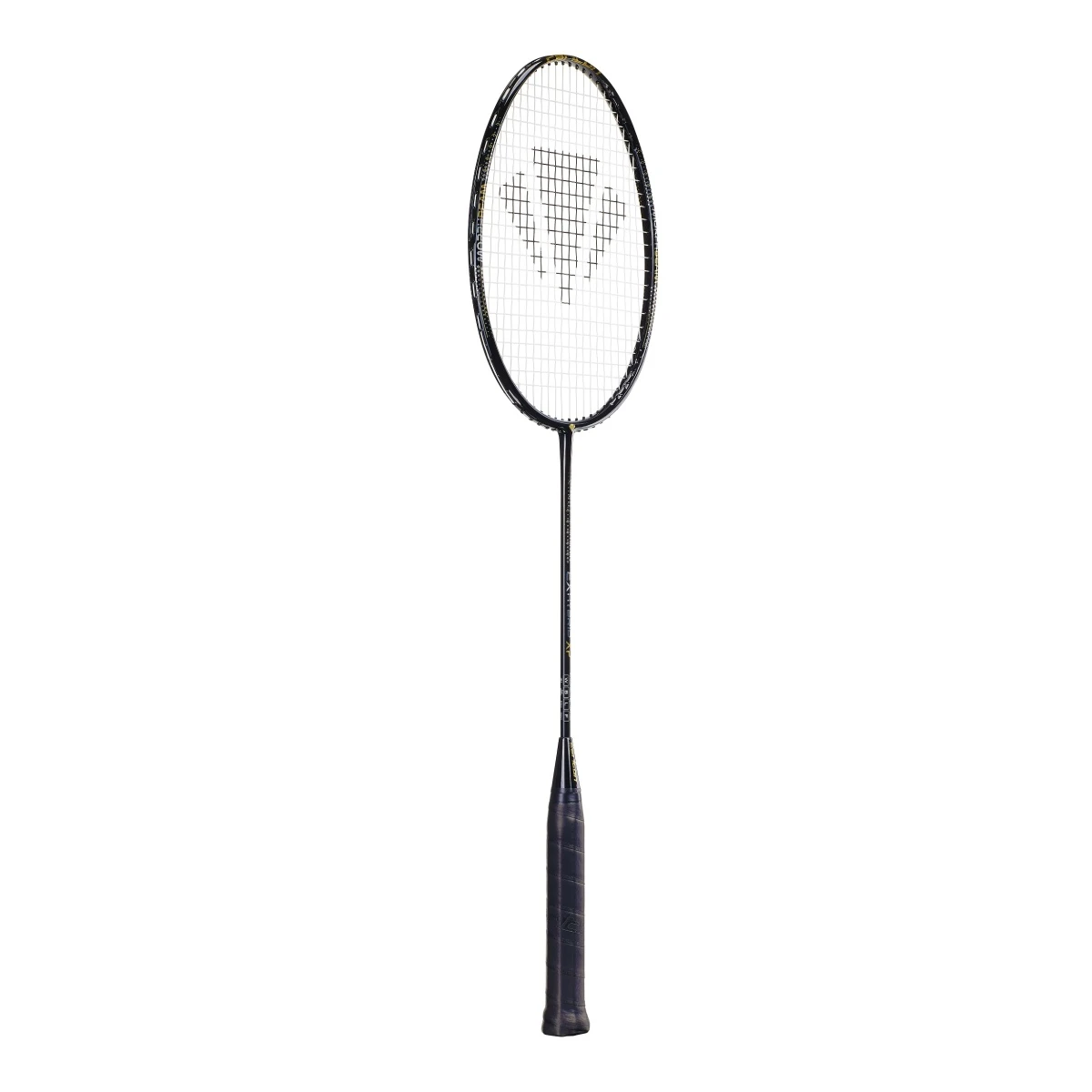 Carlton Badmintonschläger EX Hybrid XP 84g Schwarz - Besaitet - 1 Carlton Badmintonschläger EX Hybrid XP 84g Schwarz - Besaitet -