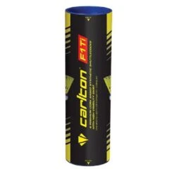 Carlton Badmintonbälle F1 Ti Nylon Korkfuß Gelb Dose 6er