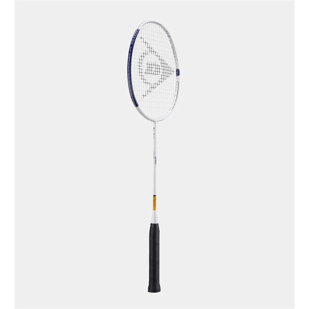 Dunlop Badmintonschläger Aero-Star Speed 86 (grifflastig/steif/86g) Weiss - Besaitet - 1 Dunlop Badmintonschläger Aero-Star Speed 86 (grifflastig/steif/86g) Weiss - Besaitet -