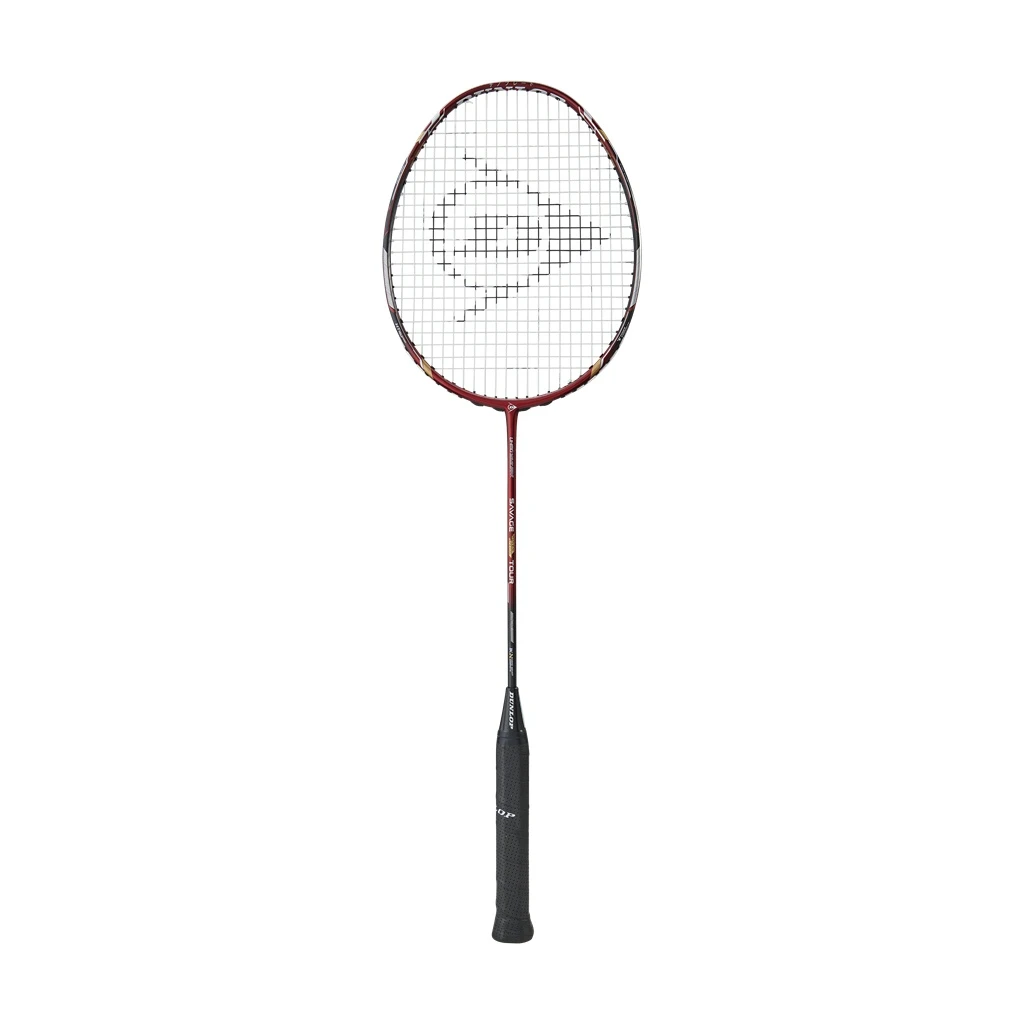 Dunlop Badmintonschläger Nanoblade Savage Woven Special Tour (ausgewogen/steif/88g) Rot - Besaitet - 6 Dunlop Badmintonschläger Nanoblade Savage Woven Special Tour (ausgewogen/steif/88g) Rot - Besaitet - – Bild 6