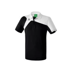Erima Sport-Polo Club 1900 2.0 (100% Polyester) Schwarz/weiss Herren