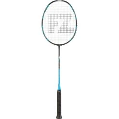 Forza Badmintonschläger HT Precision 72F (84g/ausgewogen/flexibel) Schwarz/blau - Besaitet -