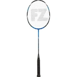 Forza Badmintonschläger Precision X9 (ausgewogen, Steif, 86g) Blau - Besaitet -