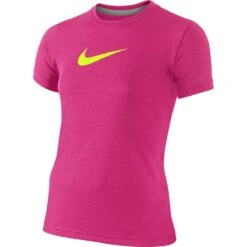 Yonex Verkäufe 9 Nike Shirt Legend Power Graphic Rose Mädchen