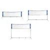Nils Camp Multifunktionales Netz 3in1 NT7111 (Badminton/Tennis/Volleyball) Blau