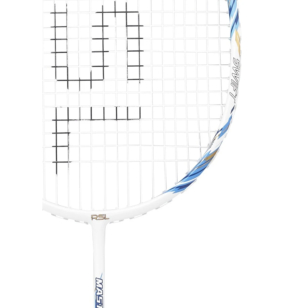 RSL Badmintonschläger Master Speed Light (kopflastig, Flexibel) Weiss - Besaitet - 3 RSL Badmintonschläger Master Speed Light (kopflastig, Flexibel) Weiss - Besaitet - – Bild 3
