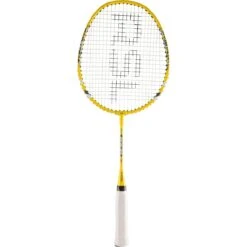 RSL Kinder-Badmintonschläger Pro 450 Mini (54cm, Steif) Gelb - Besaitet -