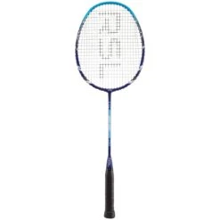 RSL Kinder-Badmintonschläger Pro 550 Junior (63cm, Steif) Blau - Besaitet -