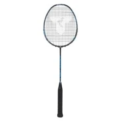 Talbot Torro Badmintonschläger IsoForce 411 (87g/ausgewogen/mittel) Schwarz - Besaitet -