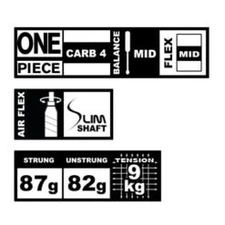 Talbot Torro Badmintonschläger IsoForce 511 (82g/ausgewogen/mittel) - Besaitet - 7 Talbot Torro Badmintonschläger IsoForce 511 (82g/ausgewogen/mittel) - Besaitet - -Yonex Verkäufe TaTo 439555 Isoforce 511 8 SlimShaft205 388x388 2
