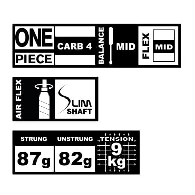 Talbot Torro Badmintonschläger IsoForce 511 (82g/ausgewogen/mittel) - Besaitet - 3 Talbot Torro Badmintonschläger IsoForce 511 (82g/ausgewogen/mittel) - Besaitet - – Bild 3