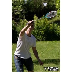 Talbot Torro Badminton-Set 4-Fighter (4xSchläger, 3xBälle, Netz+Pfosten, Hülle) - 1 Set -Yonex Verkäufe Talbot Torra 449408 4 Fighter Set Verpackung205 600x600 1