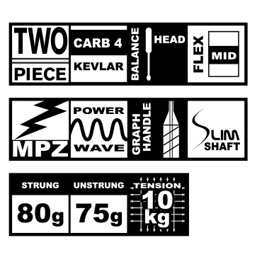 Talbot Torro Badmintonschläger IsoForce 1011 Ultralite (75g/kopflastig/mittel) - Besaitet - 3 Talbot Torro Badmintonschläger IsoForce 1011 Ultralite (75g/kopflastig/mittel) - Besaitet - – Bild 3