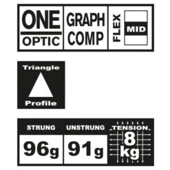 Talbot Torro Badmintonschläger Arrowspeed 299 (91g/ausgewogen/mittel) - Besaitet - -Yonex Verkäufe Talbot Torro 439882 Arrowspeed 299 Schlaeger 3 523x523 1