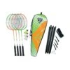 Talbot Torro Badminton Set 4-Attacker PLUS (4x Schläger, 3x Bälle, 1x Netz)