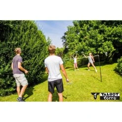 Talbot Torro Federball-Set Family (4x Schläger, 3x Bälle, Netz, Hülle) -Yonex Verkäufe Talbot Torro 449407 Family Set Verpackung203 934x934 1