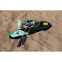 Talbot Torro Badminton Set 2-Attacker (2x Schläger, 2x Bälle, 1x Hülle) -Yonex Verkäufe Talbot Torro 449502 2 Attacker Set Federball203 1063x1063 1