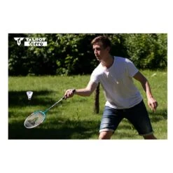 Talbot Torro Federball-Set 4-Fighter NEW (4xSchläger, 3xBälle, Netz+Pfosten, Hülle) - 1 Set -Yonex Verkäufe Talbot Torro Badminton Set 4 Fighter 449416 2 1086x1086 1