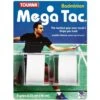 Tourna Mega Tac Badminton Overgrip 2er Weiss