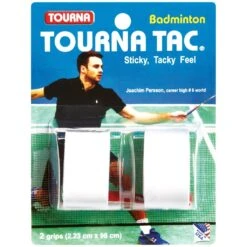 Tourna Tac Badminton Overgrip 2er Weiss