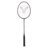 Victor Badmintonschläger Victec Rap (87g/ausgewogen/mittel) Schwarz - Besaitet -