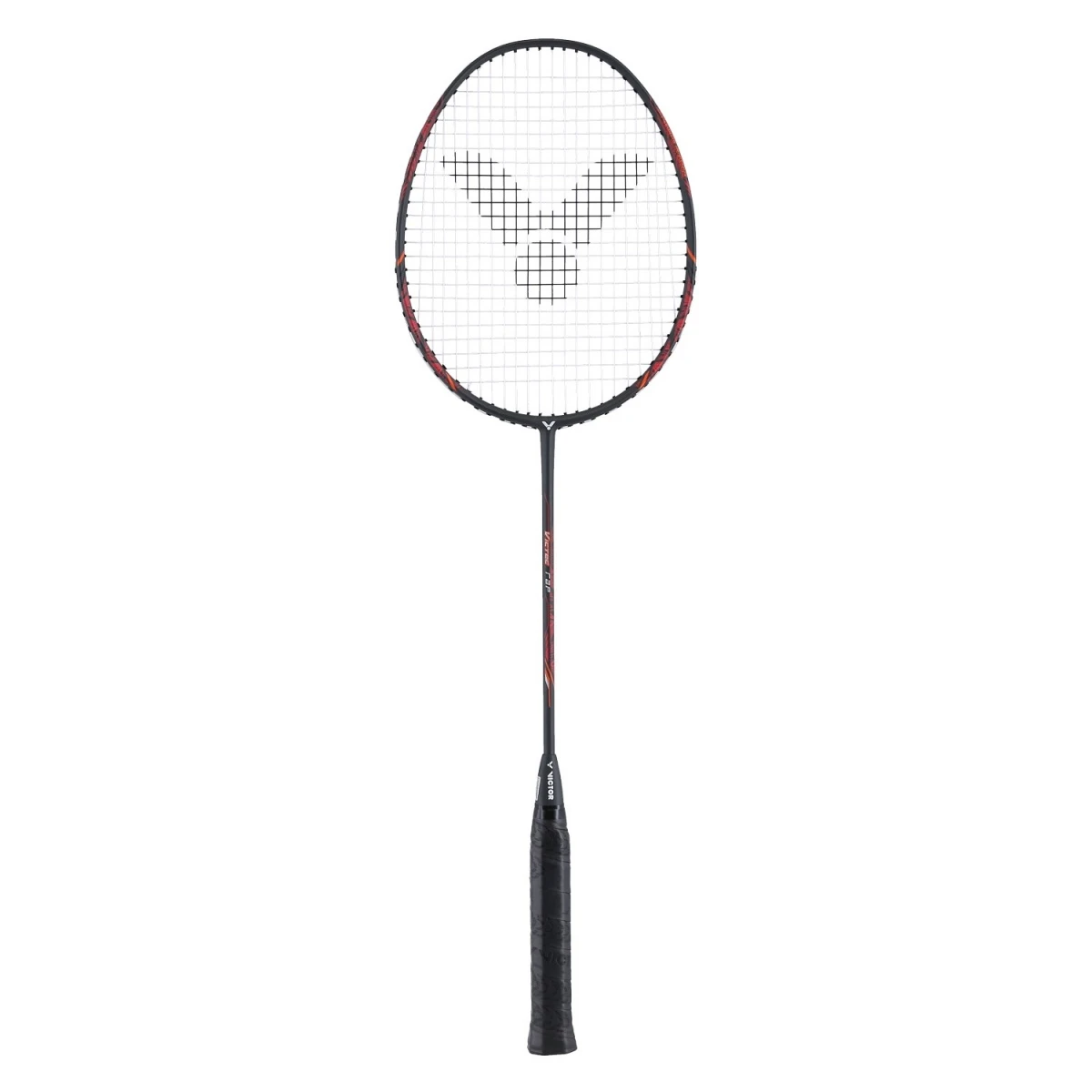 Victor Badmintonschläger Victec Rap (87g/ausgewogen/mittel) Schwarz - Besaitet - 1 Victor Badmintonschläger Victec Rap (87g/ausgewogen/mittel) Schwarz - Besaitet -