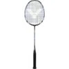 Victor Badmintonschläger V-4000 Wave Tech (88g/kopflastig/mittel) Schwarz/blau - Besaitet -