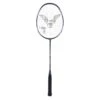 Victor Badmintonschläger Victec Ripple (84g/ausgewogen/mittel) Dunkelblau - Besaitet -