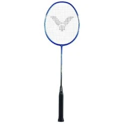 Victor Badmintonschläger Brave Sword 1900 M (ausgewogen, Steif) Blau - Besaitet -