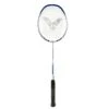 Victor Badmintonschläger Wavetec Magan 7 (grifflastig, Mittel) Weiss - Besaitet -