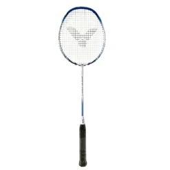 Victor Badmintonschläger Wavetec Magan 7 (grifflastig, Mittel) Weiss - Besaitet -
