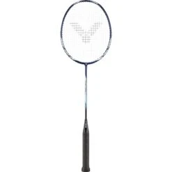 Victor Badmintonschläger Auraspeed 11 B (grifflastig/sehr Flexibel) Blau - Besaitet -
