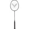 Victor Badmintonschläger Thruster 1H H (ausgewogen, Flexibel) Dunkelgrau - Besaitet -