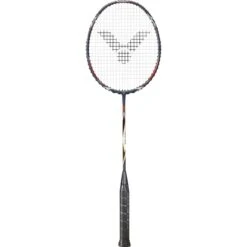 Victor Badmintonschläger Auraspeed 100X H (grifflastig, Steif) Grau - Unbesaitet -
