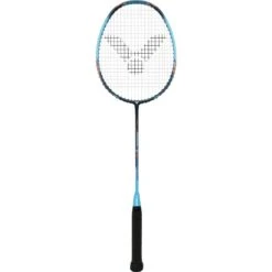 Victor Badmintonschläger Thruster K 12 M (kopflastig, Sehr Flexibel) Hellblau - Unbesaitet -