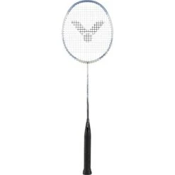 Victor Badmintonschläger Auraspeed 9 A (ausgewogen, Flexibel) Weiss - Besaitet -
