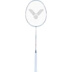 Victor Badmintonschläger DriveX 1L A (ausgewogen, Flexibel) Weiss - Unbesaitet -