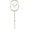 Victor Badmintonschläger DriveX Nano 7 V (grifflastig, Flexibel) Hellblau/gold - Unbesaitet -
