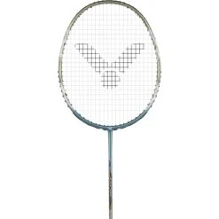 Victor Badmintonschläger DriveX Nano 7 V (grifflastig, Flexibel) Hellblau/gold - Unbesaitet - -Yonex Verkäufe Victor 201780 victor drivex nano 7 Badmintonschlaeger 2 1200x1200 1