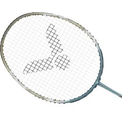 Victor Badmintonschläger DriveX Nano 7 V (grifflastig, Flexibel) Hellblau/gold - Unbesaitet - -Yonex Verkäufe Victor 201780 victor drivex nano 7 Badmintonschlaeger 3 1200x1200 1
