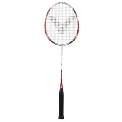 Victor Badmintonschläger Atomos 500 (Schulsport) Rot/weiss - Besaitet -