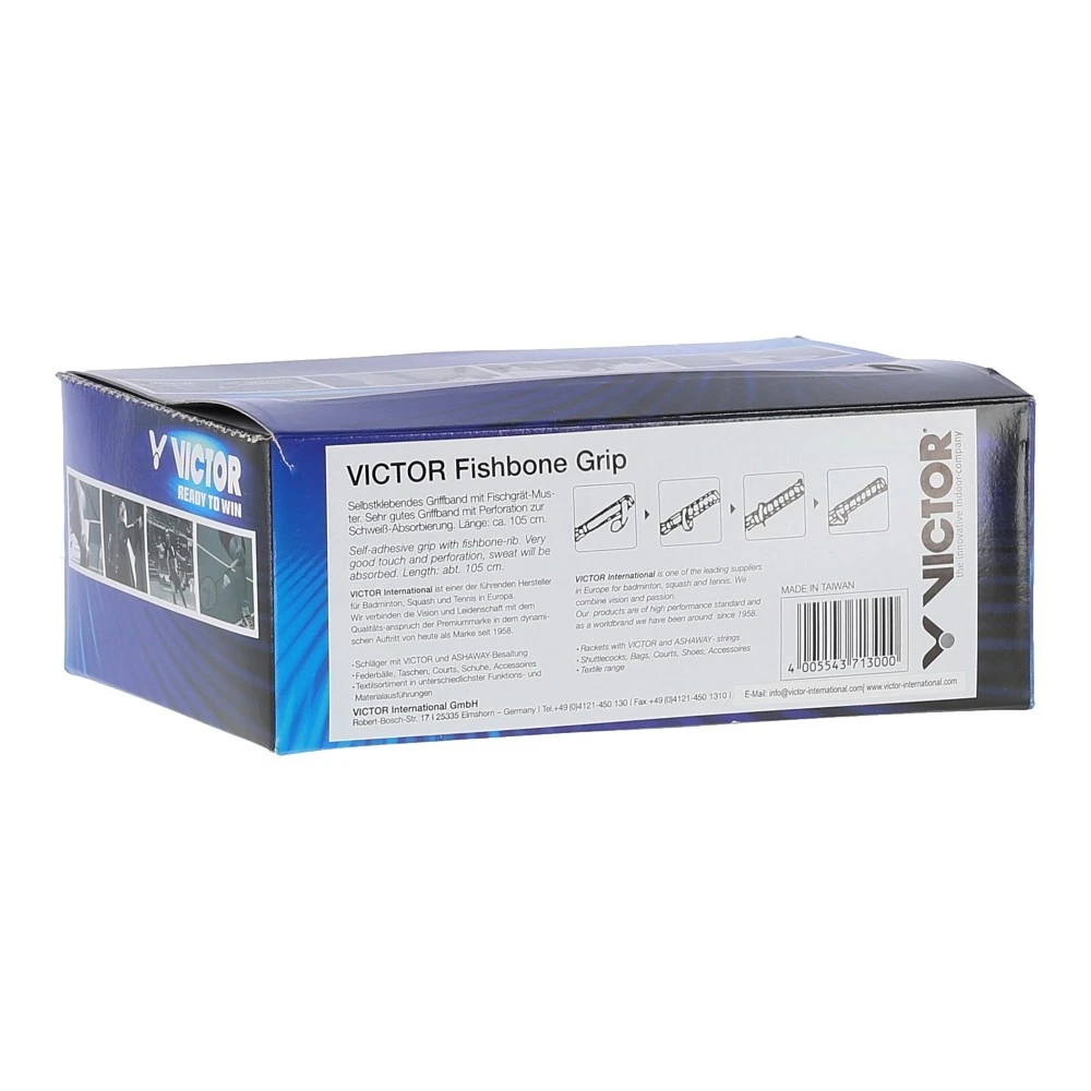 Victor Basisband Fishbone 1.8mm Rot 25er Box 2 Victor Basisband Fishbone 1.8mm Rot 25er Box – Bild 2