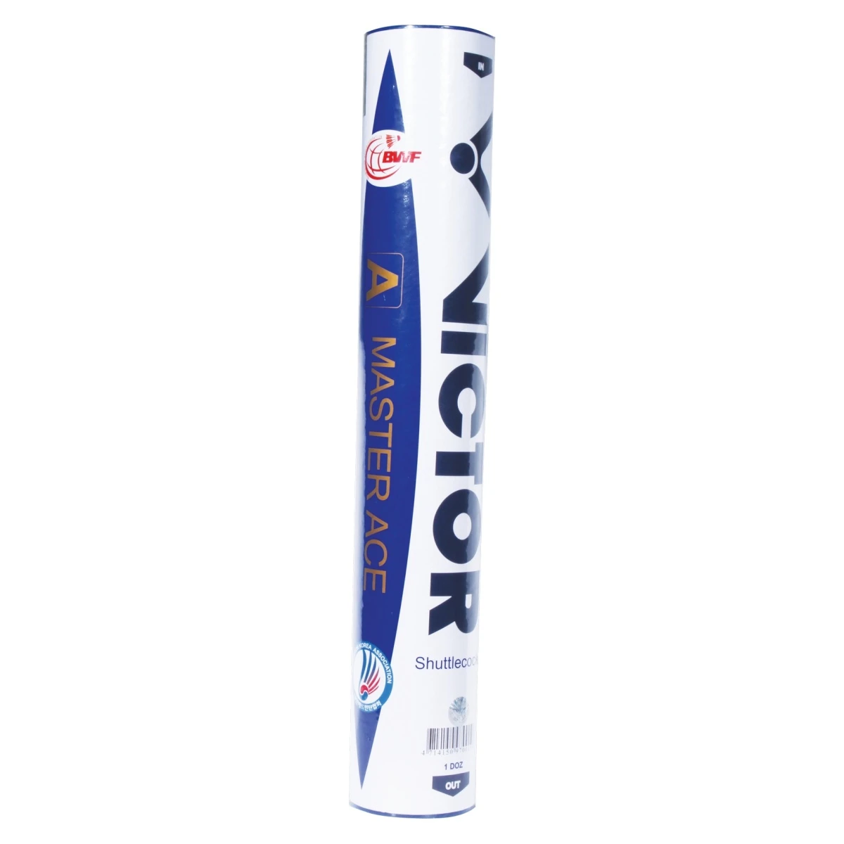 Victor Badmintonbälle Master Ace Premium-Naturfeder Weiss Dose 12er 1 Victor Badmintonbälle Master Ace Premium-Naturfeder Weiss Dose 12er