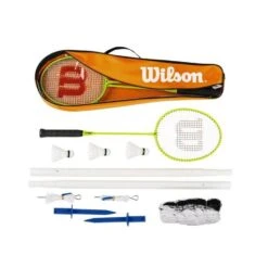 Wilson Federball-Freizeitset (4x Schläger, 3x Bälle, 1x Netz, 1x Tasche)