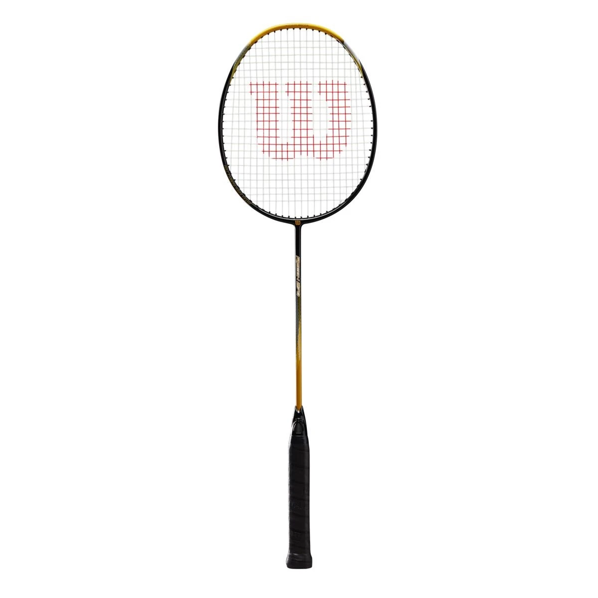Wilson Badmintonschläger Recon 270 (flexibel, Kopflastig) Schwarz/gelb - Besaitet - 3 Wilson Badmintonschläger Recon 270 (flexibel, Kopflastig) Schwarz/gelb - Besaitet - – Bild 3