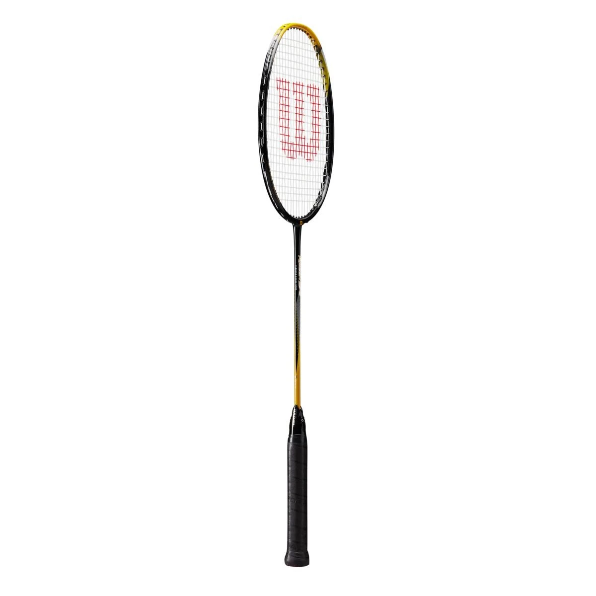 Wilson Badmintonschläger Recon 270 (flexibel, Kopflastig) Schwarz/gelb - Besaitet - 1 Wilson Badmintonschläger Recon 270 (flexibel, Kopflastig) Schwarz/gelb - Besaitet -